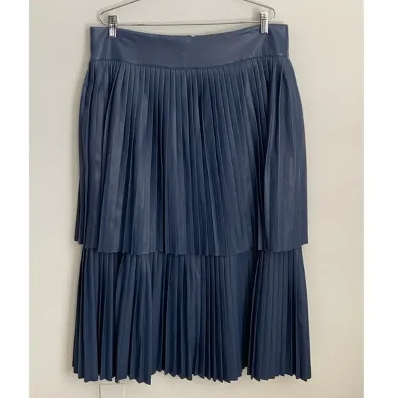 EMILY MCCARTHY Chloe Skirt - Vintage Indigo NWT size xl - Picture 4 of 12